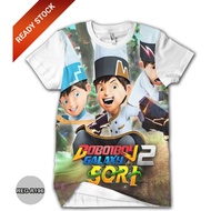 Boboiboy T-Shirt Adult 3D Printing Children's Clothes Boboiboy Leaf Element REG-R196