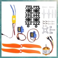 (OAKF) SG90 Servo 2212 KV2200 Brushless Motor 30A ESC 6035 Propeller Accessory Servo Motor Electric