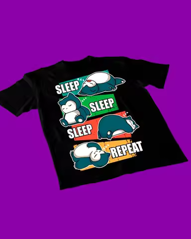 Streetwear Pokemon Snorlax Anime Men T Shirt 2026 Summer Y2k Cotton Women Short Sleeve Tee Casual To