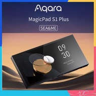 🌟全新行貨🌟Aqara - MagicPad S1 Plus 智能開關控制器 妙控屏 傳感器 必需零火線 6.9"全螢幕 智能燈控制 無線開關 自訂板面 主題 Zigbee Bluetooth