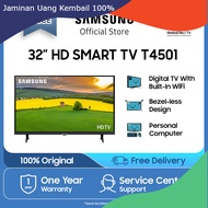 Samsung 32 inch HD Smart TV T4501 dengan PurColor, Dolby Digital Plus, Ultra Clean View,  TV 32 inch