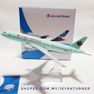 Air Canada B777 Aircraft Model 16cm Die-cast Metal Airplane