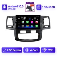 Seicane 9 นิ้วAndroid 13.0 HDหน้าจอสัมผัสวิทยุนำทางGPSสำหรับ 2005 2006 2007-2014 TOYOTA FORTUNER VIGO HILUX บลูทูธUSB WIFI OBD2 กระจกมองหลังกล้องMirror Link