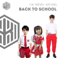 1Y2k Apparel School Daycare Uniform Red Uniform