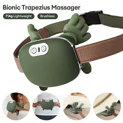 4D Kneading and Simulated Hand Massage, Multi-functional Massage Device, Portable Electric Massage I