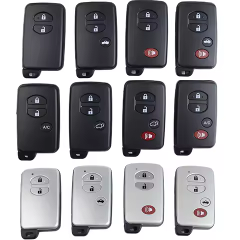 Car Key Housing Key Case Shell for Toyota VenzaPrius C V 4Runner Avalon Camry Rav4 Highlander Aqua L
