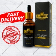 GROWELL HAIR AND BEARD OIL TONIC 30ml (Minyak Jambang)