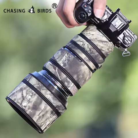 CHASING BIRDS camouflage lens coat for OLYMPUS 40 150 F2.8 PRO waterproof and rainproof lens protect