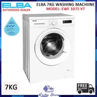 ELBA EWF1075VT 7KG FRONT LOAD WASHING MACHINE, 1000RPM, FREE DELIVERY, EWF 1075 VT