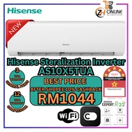 Hisense R32 Aircond Inverter 1.0HP-2.5HP 5/4 Star Inverter TUGS/KAGS/ Non-Inverter CLA/DB Series