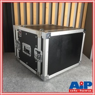 COMPACT RACK เครื่องเสียง SD8U 2ฝาหน้า-หลัง ลึก16นิ้ว ผิวสีดำ แร็คเครื่องเสียง แร็ค คอมแพ็ค แร็คใส่อ