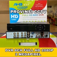 8 Channel Full Hd 1080P 6-In-1 DVR Cctv DVR/
