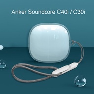 Earbuds Protective Cover for Anker Soundcore C40i / C30i, TPU Transparent Earphone Cases