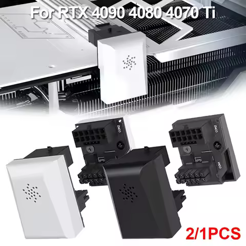 180 Degree Power Supply Cable Adapter 16Pin(12+4PIN) Power Supply Adapter 450W for RTX 4090 4080 407