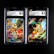 [PTCG] Genuine CGC Grading Kaeeeeeevee & Ye Yibu Japanese Version Simplified Pokémon Pokemon Collect