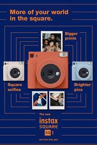 Fujifilm Instax SQUARE SQ1 方形系列即影即有相機代購