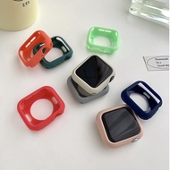 For Apple watch case soft silicone case 49mm 45mm 44mm 41mm 40mm For iWatch series 9 8 7 6 SE 5 4 3 2 shockproof case