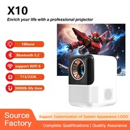 Portable Mini Smart Home Projector, Full HD 1080P, Mobile Phone WiFi Wireless Projector