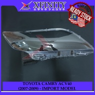 TOYOTA CAMRY ACV40 07 08 09 ( IMPORT MODEL ) HEADLAMP COVER / HEADLIGHT COVER / HEADLAMP LENS / HEAD