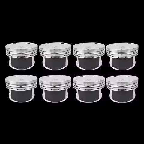 KingTec Racing Upgrade 4.0 TFSI Twin Turbo 84.5mm Forged Pistons for Audi S6 4.0T V8 Engine Tuning