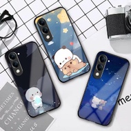 [KC96] Softcase Glass for Vivo Y04 glossy case Vivo Y04 Case Kaca Vivo Y04 Shockproof Case