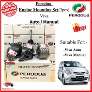 PERODUA VIVA AUTO / MANUAL ENGINE MOUNTING SET (3PCS) ORIGINAL #Perodua #Viva #Engine Mounting #Auto #Manual