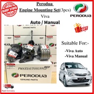 PERODUA VIVA AUTO / MANUAL ENGINE MOUNTING SET (3PCS) ORIGINAL #Perodua #Viva #Engine Mounting #Auto