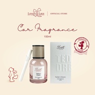 [Buy2RM89]Lovely Lace Car Perfume Diffuser with Cotton Stick  (100ml)