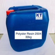 Resin [30kg] Polyster Resin 2504 APS-S Fiberglass Resin Gam Fiber Boat 船用树脂