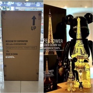 全新現貨 實體店 bearbrick be@rbrick Eiffel Tower Golden Gown Ver. 會場限定 巴黎鐵塔 艾菲爾鐵塔 金色 1000 1000% 1000％