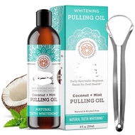 ✽GuruNanda Coconut Oil Lila Mouthwash Coconut Oil Mouthwash Oil 237ml☬