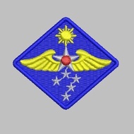 HERO-70 US WW2 ARMY AIR EMBROIDERY PATCH / LOGOForce COMPUTER ACCESSORIES EMBLEM