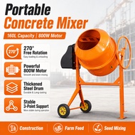 Electric Concrete Mixer 160L Multi-functional Mixer Electric Mixer Concrete Mesin Bancuh Simen Const