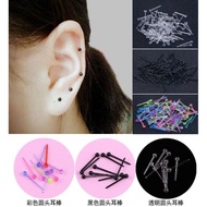 Ear pin/pin telinga/Colorful Round Head Ear Stick/Black Round Head Ear Stick/Ear Root/Ear pin/Ear St