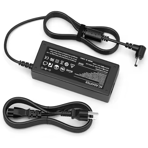 65W Laptop Charger for Lenovo 1470 1480 1570 1580, Ideapad 110 110s 310 320 330 330s 520 530s Adapte