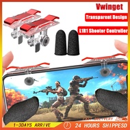 E9 PUBG Mobile Game Trigger Fire Button Aim Key Shooter Controller Handle Grip Shooter Controller Ga