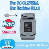 3.7V 580mAh Rechargeable Battery for RC ERA C127 for Sentry for Eachine E110 4CH Spy Camera Electric