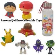 Assorted Jollibee Kiddie Meal Collectible Toys - Justice League -  Teen Titans Go - Pikachu - Champ