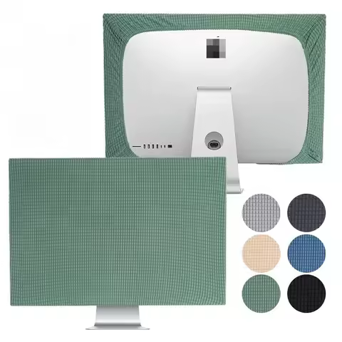 monitor dust cover Simple solid color elastic fabric for apple computador imac 27/21.5/24"​