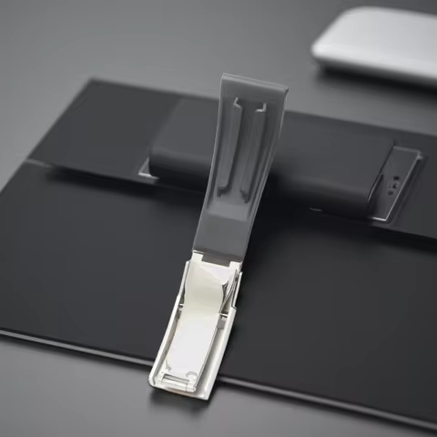 For Rolex Rubber Wrist Yacht Daytona Submarine Black Green Water Ghost Explorer 20mm Stainless Steel