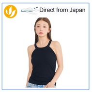 JAPAN PATENTED 24HRS Bra Padded Halter Neck Tank Top ｜Sexy Anti-Sagging Up Fit Sleep BAMBI WATER