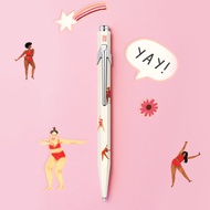 CARAN D'ACHE CARAN D'ACHE CARAN D'ACHE Swiss Nina Joint 849 Oily Ballpoint Pen High-End Signature Pe