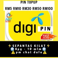 DIGI TUNETALK PREPAID TOPUP PIN RELOAD HOTLINK CELCOM XOX