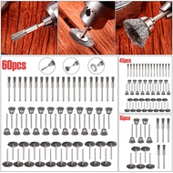 [Free Ship] Wire Wheel Cup Brush Set Crimped Stainless Steel Die Grinder Rotary Electric Tool for Dr