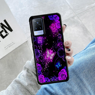 CASE VIVO V21 5G SOFTCASE WANITA CASING PRIA MOTIF [ BUTTERFLY ] - PREMIUMCASE LIPPO ACC