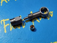 【Must-Have Style】 Stainless Steel Banjo Adaptor 11.2mm For An4 Banjo Bolt To An3 Ptfe Tpfe Brake Hos