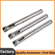 (R) 3 Pcs  Coated Drill Bit Ceramic Glass Hole Saw 6mm 15/64"