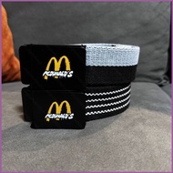 HT5 Street dance graffiti hip hop belt Fashion canvas belt M word doodle Automatic buckle belt TH5