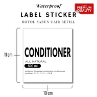 Sticker Label Botol Sabun
