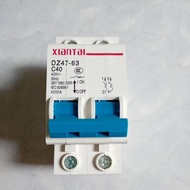 Automatic circuit breaker (MCB) Xiantai DZ47-63 C40